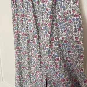 Hope & Henry Girl's Floral Romper Size 8